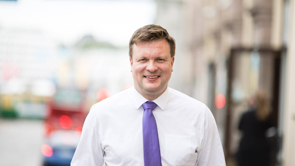 Kehitysyhteistyö- ja ulkomaankauppaministeri Ville Skinnari