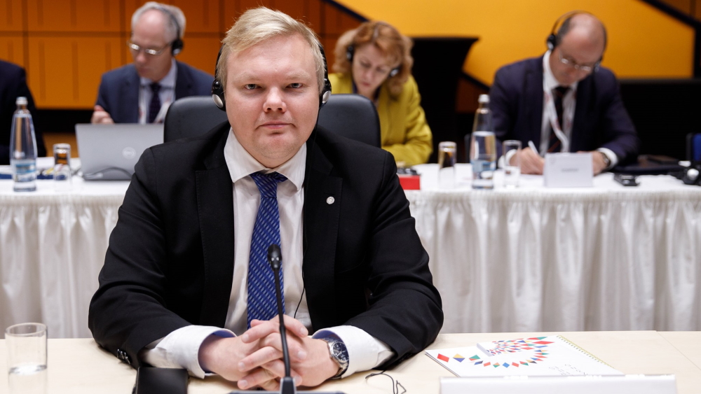 Maa- ja metsätalousministeri Antti Kurvinen