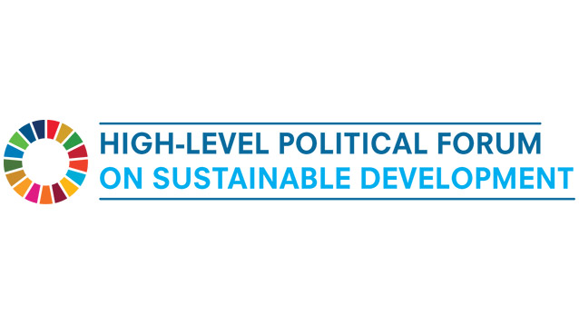 High Level Political Forum on Sustainable Development - evenemangets logo