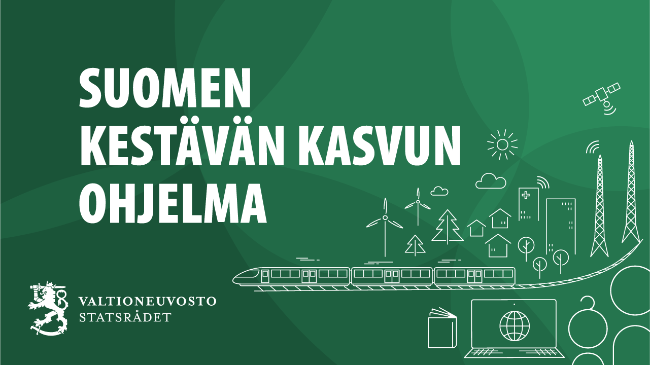 Yrityksille suunnattuja Suomen kestävän kasvun ohjelman rahoitushakuja  käynnistetään syksyllä - Kestävä kehitys