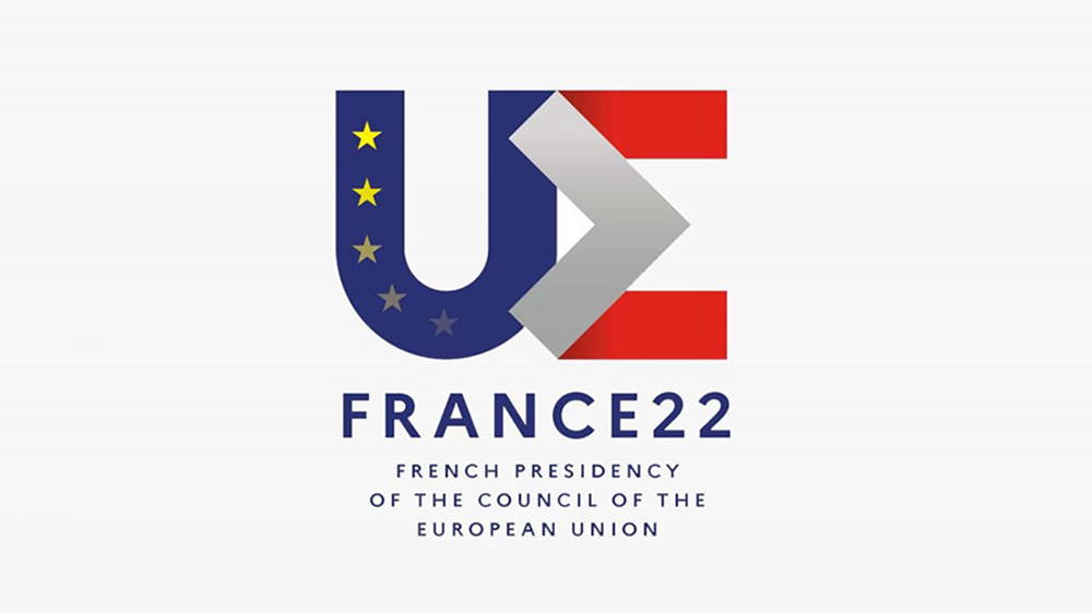 Ranskan EU-puheenjohtajakauden 1.1.-30.6.2022 tunnus