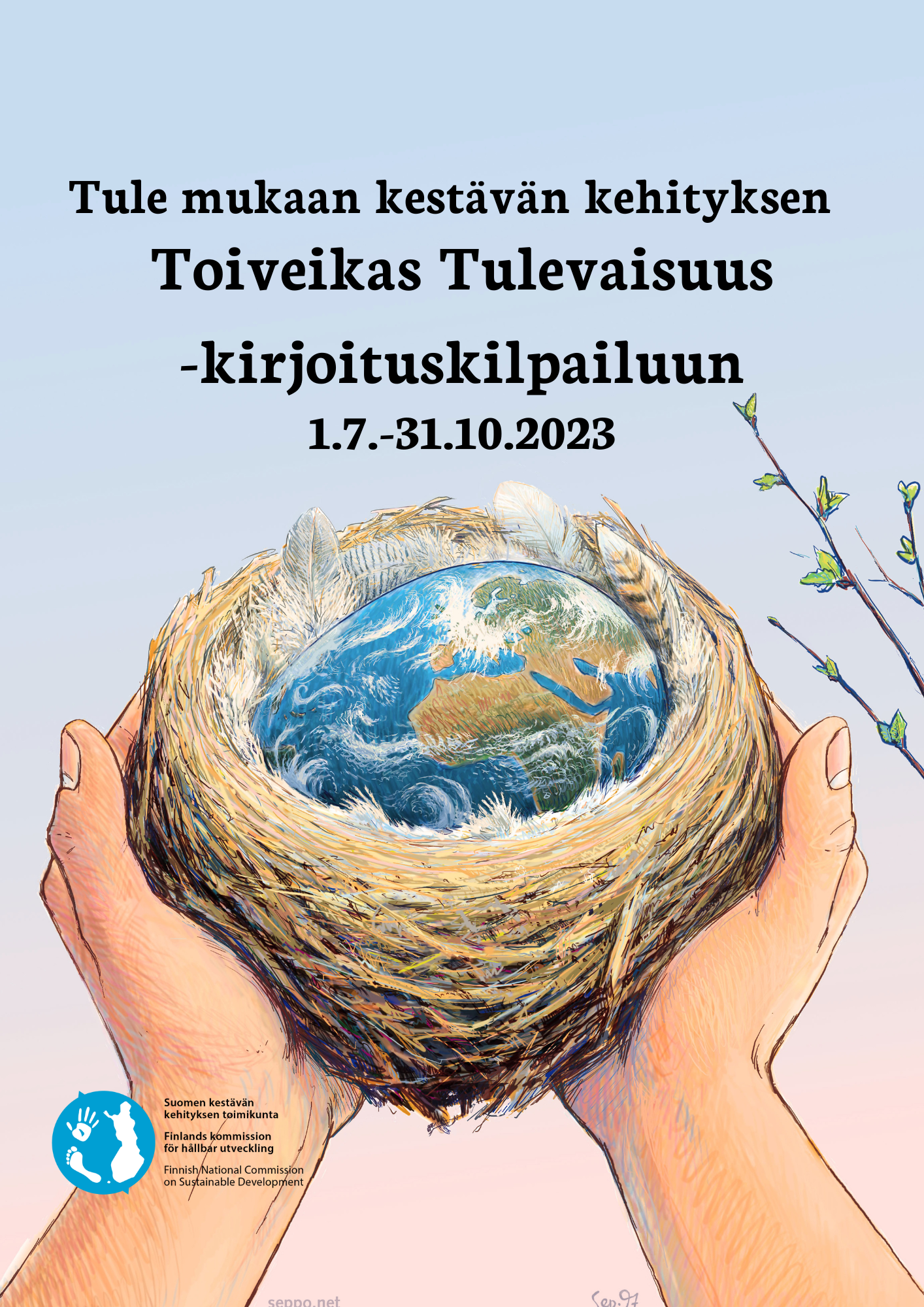 Toiveikas tulevaisuus -kirjoituskilpailun voittajat julkistetaan 29.1.2024