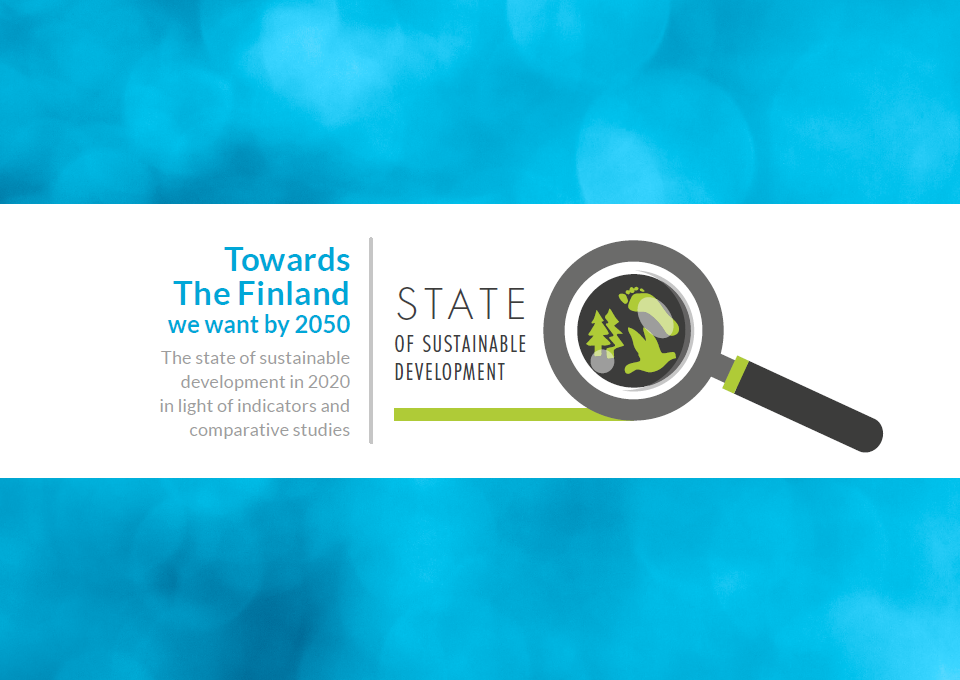State of sustainable development -report